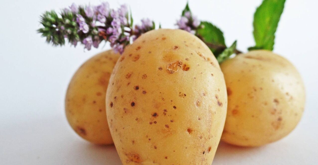 pomlajevalna maska ​​krompir